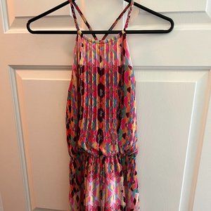 Jessica Simpson Colorful Cocktail Dress